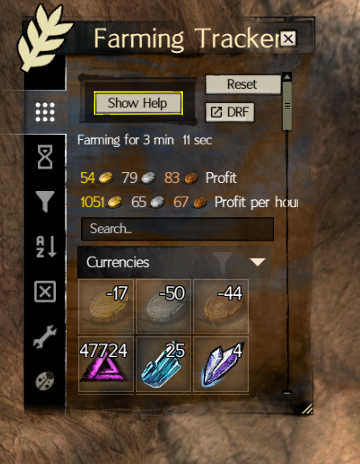 Farming Tracker Module | Blish HUD